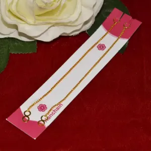 Traditional Ear Chain Gold Plated Kan Chain Combo for Women & Girls Ear Thread