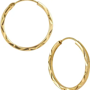 Gold Plated Brass cutwork Small & Cute fashion Hoop Bali Earrring For Girl Women