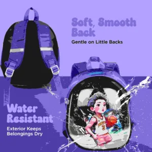 Hard Shell School Bag for Kids Cartoon Design Backpack