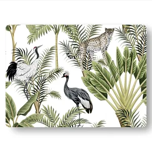 Handmade Wooden MDF Place mats Design Premium Printed of 4 Piece Dining Tablemat, Heat/Water Resistant Rectangular Placemats Size. 38 X 28 Centimeters