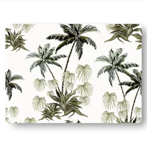 Handmade Wooden MDF Place mats Design Premium Printed of 4 Piece Dining Tablemat, Heat/Water Resistant Rectangular Placemats Size. 38 X 28 Centimeters