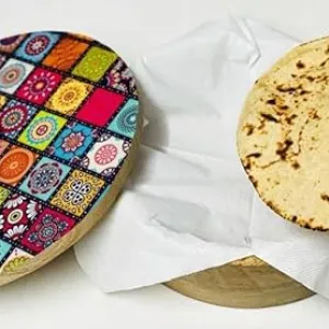 Wooden Chapati Casserole Hot Box