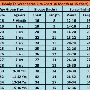 KRADIAECOM KIDS SAREE