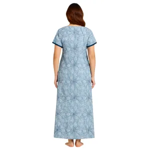 Women's Alpine Nighty – Regular Size | Soft & Comfortable Sleepwear with Stylish Design