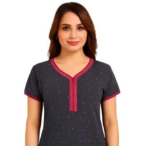 Women Alpine Nighty All Night Comfort Relaxed Fit