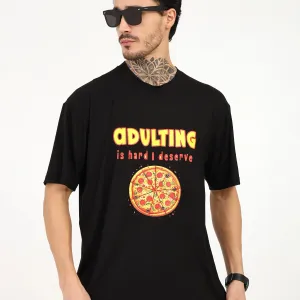 Men Oversized Bamboo T-Shirt – Soft, Bre...