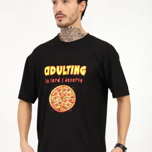 Men Oversized Bamboo T-Shirt – Soft, Breathable & Sustainable