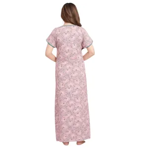 Women Alpine Nighty Premium Comfort Long Nightwear