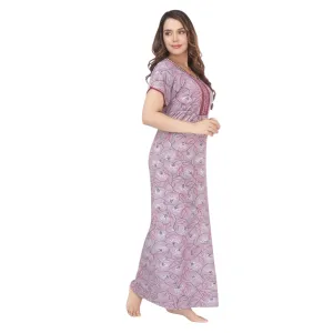 Women Alpine Nighty Soft Fabric Comfortable Nightwear