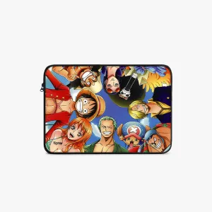 "ONE PIECE- THE CREW" Laptop Sleeves:Bold Modern Design for Every Size