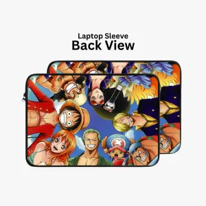 "ONE PIECE- THE CREW" Laptop Sleeves:Bold Modern Design for Every Size