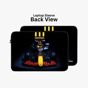 "SCUDERIA FERRARI - MAX VERSTAPPEN" Laptop Sleeves:Bold Modern Design for Every Size