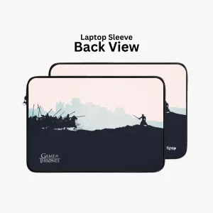 "BATTLE OF THE BASTARDS # GAME OF THRONES" Laptop Sleeves:Bold Modern Design for Every Size