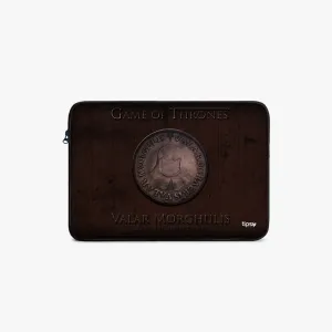 "VALAR MORGHULIS # GOT" Laptop Sleeves:B...