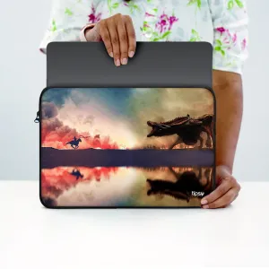 "RISE OF STORMBORN #GAME OF THRONES" Laptop Sleeves:Bold Modern Design for Every Size