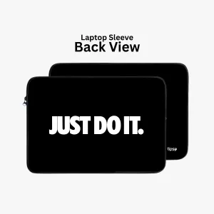 "Just Do It" Laptop Sleeves:Bold Modern Design for Every Size