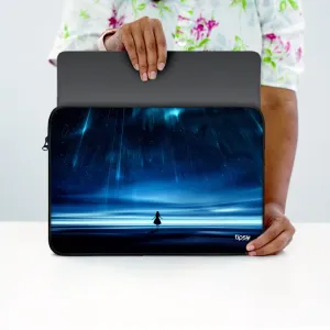 "Into the Night Lights" Laptop Sleeves:Bold Modern Design for Every Size