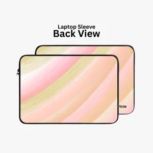"Brush Abstract" Laptop Sleeves:Bold Modern Design for Every Size