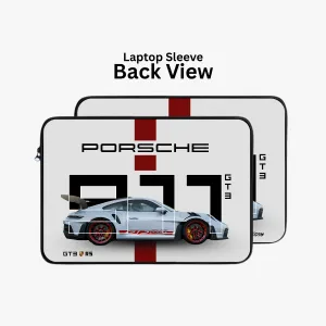 "PORSCHE GT3" Laptop Sleeves:Bold Modern Design for Every Size