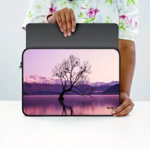"BIRDS WHISPER- NATURE THEME" Laptop Sleeves:Bold Modern Design for Every Size
