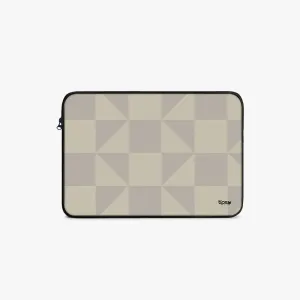"WHITE MATRIX" Laptop Sleeves:Bold Moder...