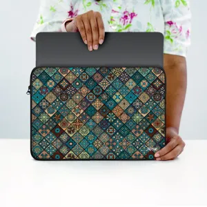"TRADITIONAL SYMBOLS" Laptop Sleeves:Bold Modern Design for Every Size