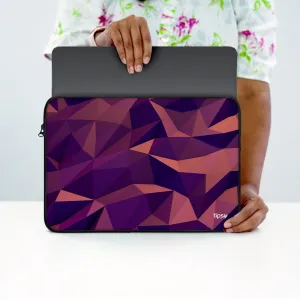 " VILOET ABSTRACT " Laptop Sleeves:Bold Modern Design for Every Size