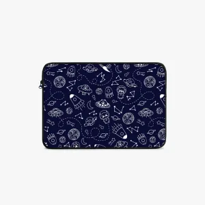 "SPACE THEME" Laptop Sleeves:Bold Modern...