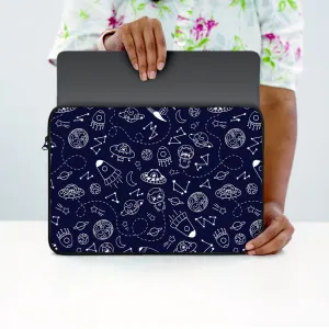 "SPACE THEME" Laptop Sleeves:Bold Modern Design for Every Size