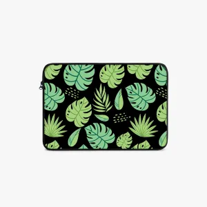"LEAFY THEME" Laptop Sleeves:Bold Modern...