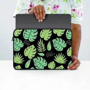 "LEAFY THEME" Laptop Sleeves:Bold Modern Design for Every Size