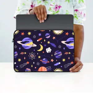 "GALAXY THEME" Laptop Sleeves: Bold Modern Design for Every Size