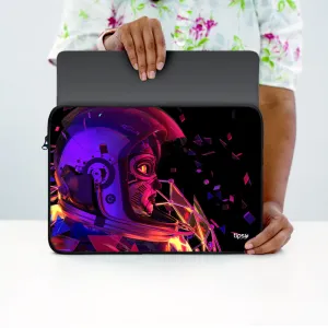"ROBOTIC ASTRONAUT" Laptop Sleeves:Bold Modern Design for Every Size