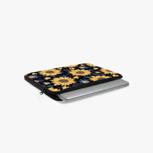 "SUNFLOWER THEME " Laptop Sleeves: Bold Modern Design for Every Size