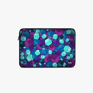 "RUBIX ABSTRACT THEME" Laptop Sleeves:Bo...