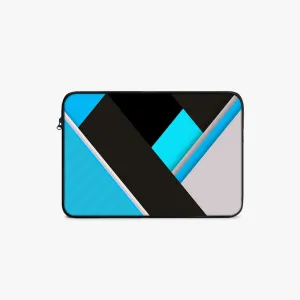 "Stipe Shade Blue and Black" Laptop Slee...