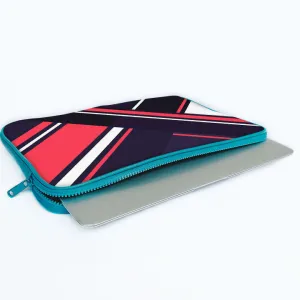 "Strip Abstract Theme" Laptop Sleeves â€“Bold, Modern Design for Every Size