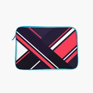 "Strip Abstract Theme" Laptop Sleeves â€“Bold, Modern Design for Every Size