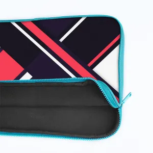 "Strip Abstract Theme" Laptop Sleeves â€“Bold, Modern Design for Every Size
