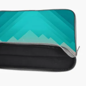 "Mountain Gradiant Abstract Theme" Laptop Sleeves:Bold Modern Design for Every Size