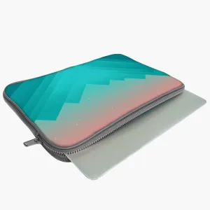 "Mountain Gradiant Abstract Theme" Laptop Sleeves:Bold Modern Design for Every Size