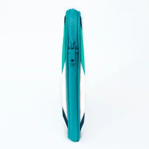 "Blue And White Stripe" Laptop Sleeves:Bold Modern Design for Every Size