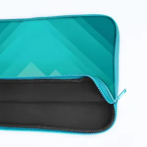 "Mountain Gradiant Abstract Theme" Laptop Sleeves:Bold Modern Design for Every Size