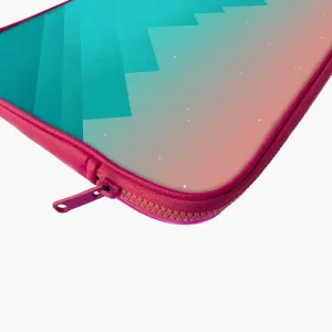 "Mountain Gradiant Abstract Theme" Laptop Sleeves:Bold Modern Design for Every Size