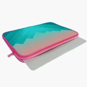 "Mountain Gradiant Abstract Theme" Laptop Sleeves:Bold Modern Design for Every Size