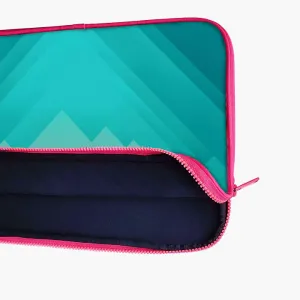 "Mountain Gradiant Abstract Theme" Laptop Sleeves:Bold Modern Design for Every Size