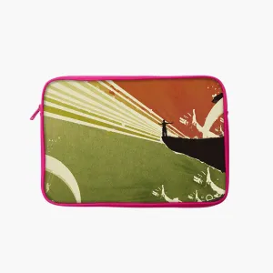 "Vibrant Bold View" Laptop Sleeves:Bold Modern Design for Every Size