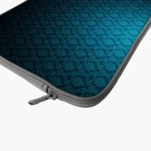 "Gradient Blue Art" Laptop Sleeves:Bold Modern Design for Every Size
