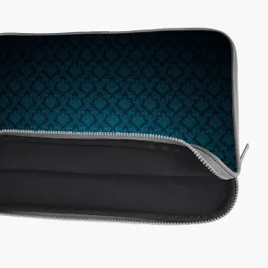 "Gradient Blue Art" Laptop Sleeves:Bold Modern Design for Every Size