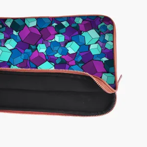 "RUBIX ABSTRACT THEME" Laptop Sleeves:Bold Modern Design for Every Size